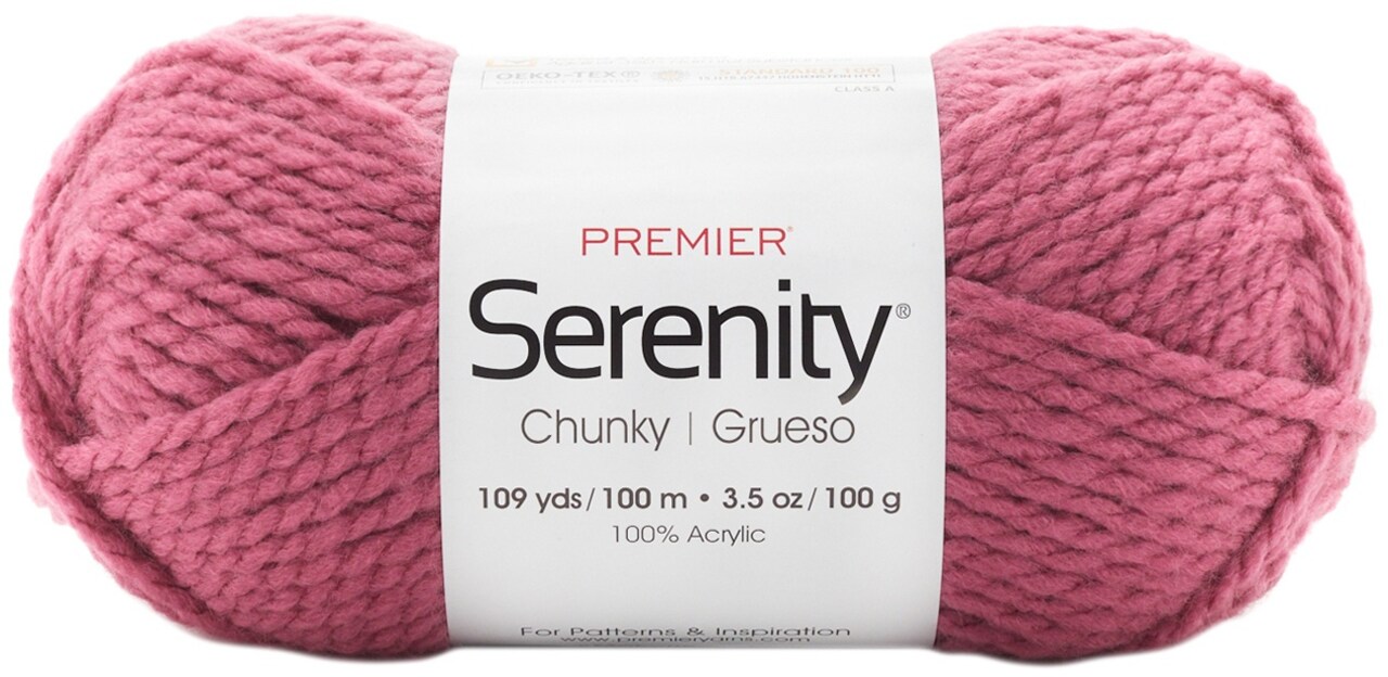 Premier Serenity Chunky Yarn-Pink